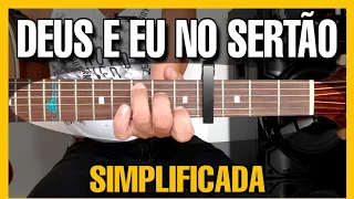 Solos Fáceis de Violão | Deus e eu no Sertão - Victor & Leo | Whatsapp: 27-997454297