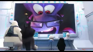 Video call with dave scene in hindi || Penguins of Madagascar || Hindi Hollywood