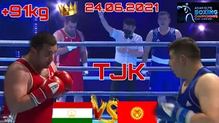 Сиевуш Зухуров 🇭🇺 бокс чемпионат азия дубай / SIYOVUSH ZUKHUROV VS TOKTOSUN BEKBOLSUN 🇰🇬 AIBA 2021