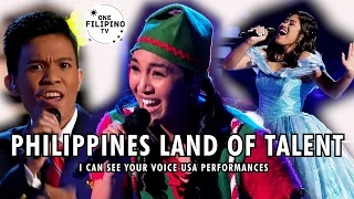 PHILIPPINES LAND OF TALENT | I CAN SEE YOUR VOICE PERFORMANCES #filipino