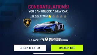 Asphalt 9, Unlock Lamborghini Aventador SV Coupe 😍