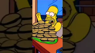 Homer is hungry | #shorts #funny #homersimpson #bartsimpson #hungry #krusty