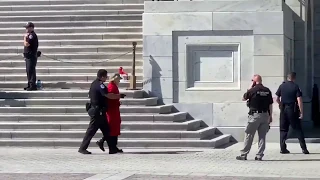 Jane Fonda arrested in DC after protesting climate change