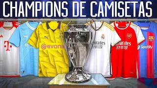 ¿Que EQUIPO GANARÍA la CHAMPIONS si compiten sus CAMISETAS?