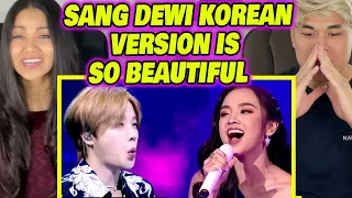 Lyodra - Sang Dewi (Korean Version) | The Indonesian Next Big Star | REACTION