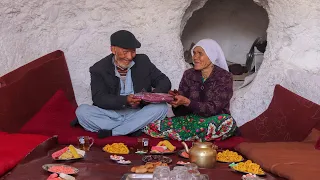 Eid Mubarak: Old Lovers Celebrating Eid Al Fitr in a cave | Village life Afghanistan