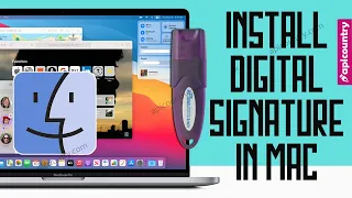 How to Install Digital Signature in Mac 📲📲. ePass2003 Token setup, sign PDF file in Apple PC/Laptop.