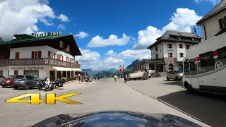 Dolomites Passo Pordoi Scenic Drive Italy 4K 60p 🇮🇹