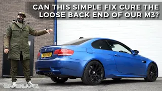 A simple fix for the rear end of our 152,000 mile E92 M3?