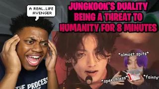 JUNGKOOK duality being a threat to humanity for 8 minutes| THERE IS NO WAY BROO…
