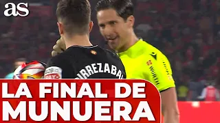 Las CONVERSACIONES de MUNUERA MONTERO con los JUGADORES en la FINAL de COPA