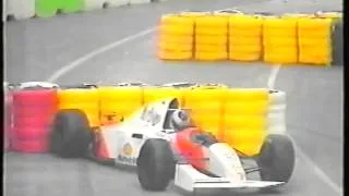 Adelaide '94: Hakkinen crashes (ORF live commentary)