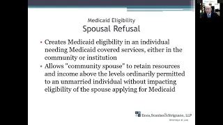 New Medicaid Eligibility Requirements and Long-term Care Planning