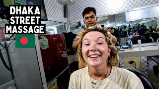 Intense DHAKA $5 Street Massage, Bangladesh 🇧🇩 ASMR