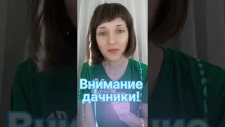 Первая помощь на даче!