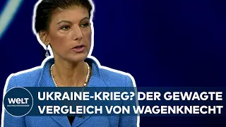 UKRAINE-KRIEG: "...dann würden die USA militärisch eingreifen!" Gewagter Vergleich von Wagenknecht