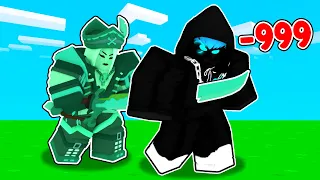 I secretly used HANNAH KIT and did 999 damage in Roblox Bedwars..