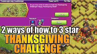 Easily 3 STAR the THANKSGIVING CHALLENGE | COC (Tagalog/English)