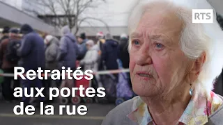 Ces retraités aux portes de la rue | RTS