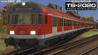 TRAIN SIMULATOR 2020 - DB Bnrdzf Diesel | BR218 Verkehrsrot - Führerstandsmitfahrt