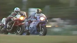 1985 鈴鹿８h 決勝 -05 "ラスト30分の逆転劇 トップ走行のTECH21にトラブル"