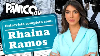 EMPREENDEDORA ATÉ NO AMOR! RHAINA RAMOS VEIO DAR DICAS DE RELACIONAMENTO PARA OS ‘VÉIO’ DO PÂNICO