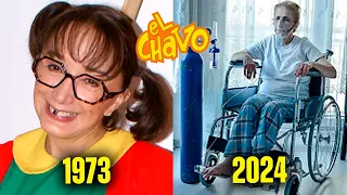 Así Se Ven Los PERSONAJES De "EL CHAVO DEL 8" En 2024 - Antes y Después