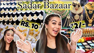 Cheapest Wholesale Market in Delhi | Starting at ₹1 Makeup, Jewellery, Home Decor | Dilli ki Ladki