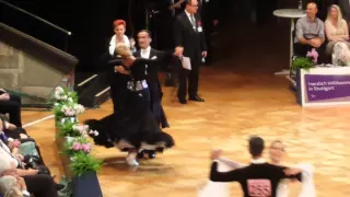 Finale German Open 2015 Senior 2 Standard Alberto Belometti e Barbara Pini