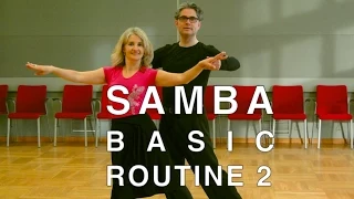 How to Dance Samba - Basic Routine 2