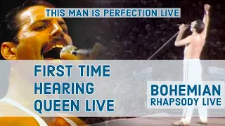 FIRST TIME HEARING Queen Bohemian Rhapsody Live Aid 1985 REACTION