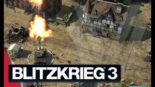 Polite Assault - Blitzkrieg 3 Gameplay (German Campaign)