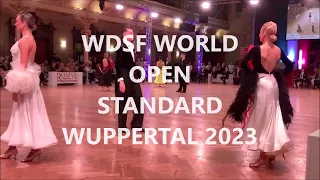 WDSF WUPPERTAL WORLD OPEN STANDARD 2023 FANTASTIC FINAL!!!!!!!