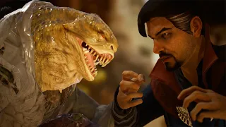 Mortal Kombat 1 - Curtis Connors (Lizard) vs Doctor Strange