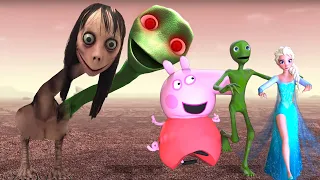 3D ANIMATION BEST COMPILATION (Dame tu Cosita Frozen Elsa Peppa Pig Momo Skibidi Toilet)