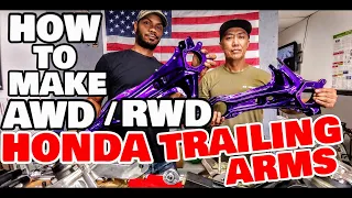 💪HOW TO MAKE YOUR OWN AWD ARM HONDA/ACURA