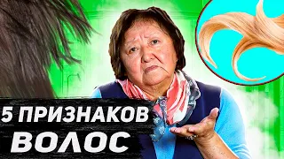 Пять признаков волос