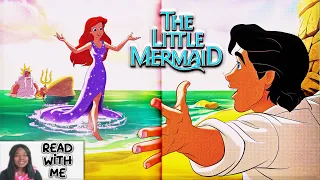 THE LITTLE MERMAID BOOK READ ALOUD - READ WITH ME - STORYTIME FUN FOR KIDS - KIDS BOOK READ ALOUD