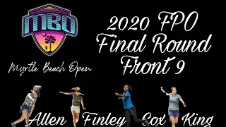 2020 Myrtle Beach Open| Final Rd F9| Allen, Finley, Cox, King