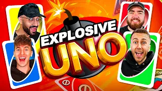 WE PLAYED EXPLOSIVE UNO! Ft Miniminter, Randolph & Viz