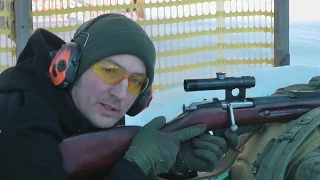 СВД против Мосинки - что точней? Стрельба на 250м.  SVD rifle vs Mosin-Nagant rifle.