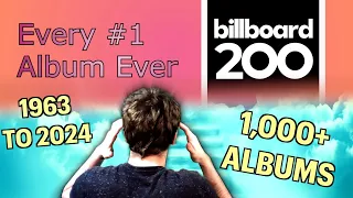 Every Single Billboard #1 Album (Reaction)