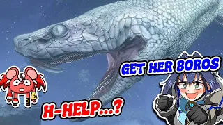 Bae Got Spooked By The Giant Snake In Sekiro [ Hololive EN ]