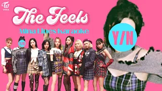 [TWICE] The Feels Karaoke But You Sing Mina's Lines | Jihyology