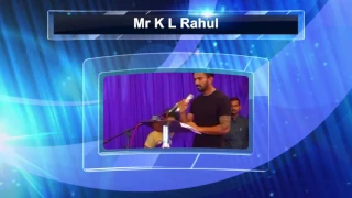 Cricketer kl rahul Kannada speech Bangalore
