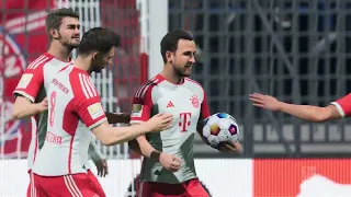 EA Sports FC 24 Gameplay: FC Bayern Munich vs VfL Wolfsburg - (Xbox Series X) [4K60FPS]
