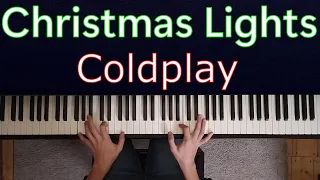 Coldplay - Christmas Lights | Piano Cover (+Sheet Music)