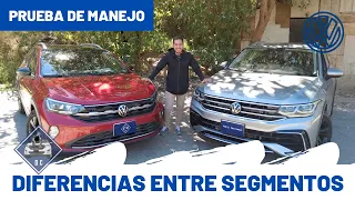 Diferencias entre un SUV compacto y un subcompacto - VW Nivus y VW Tiguan | Daniel Chavarría