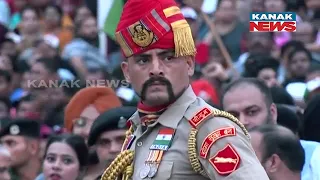 Patriotism On High At Wagah Border, Amritsar, Punjab