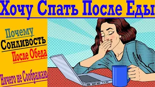 Хочу спать после еды! Почему сонливость после еды ?